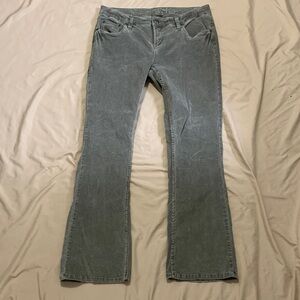 Squeeze Olive Corduroy Jeans